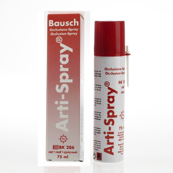 Carbono arti spray 75ml vermelho - bausch
