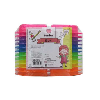 Caixa para aparelho bambini colorida - indusbello