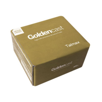 Metal amarelo baixa fusão golden cast 100g - talmax