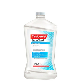 Antiséptico bucal periogard refil sem álcool 2 l - colgate