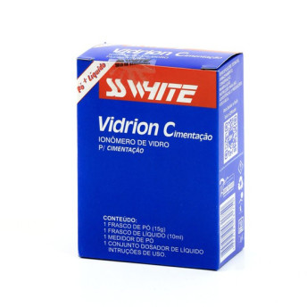 Ionômero químico vidrion cimentação kit - sswhite