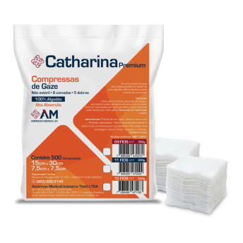 Gaze catharina 75x75 13 fios - americandent