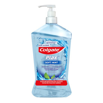 Antiséptico bucal plax soft mint 2l com bomba - colgate