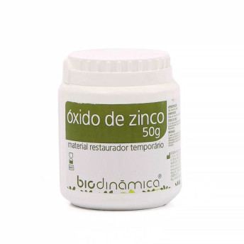 Óxido de zinco 50g - biodinamica
