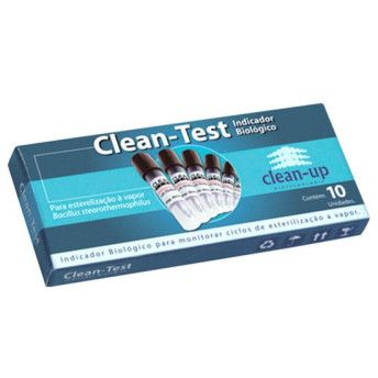 Teste biológico clean test - clean up