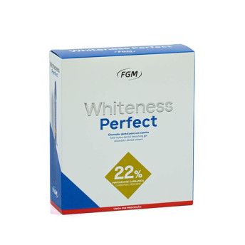 Clareador whiteness perfect 22% 4 seringas - fgm