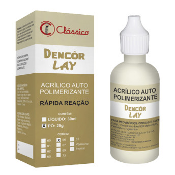 Acrílico dencorlay pó 25g - classico