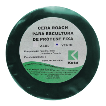 Cera para escultura roach verde - kota