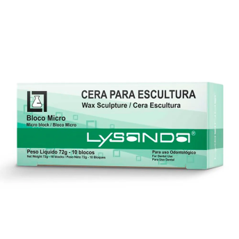 Cera para escultura micro marfim p - lysanda