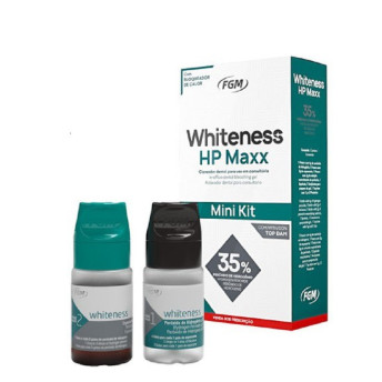 Clareador whiteness hp foto 35% maxx kit p - fgm