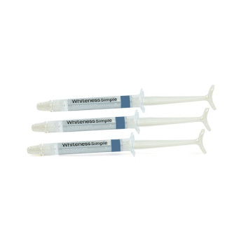 Clareador whiteness simple 16% 3 seringas - fgm